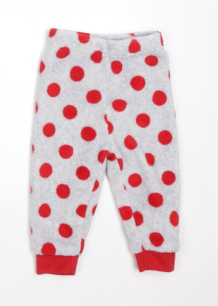 Primark Baby Multicoloured Polka Dot Polyester  Pyjama Pants Size 6-9 Months