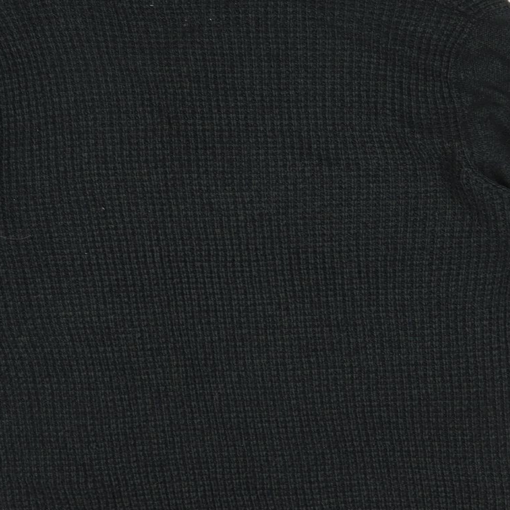 Rivers Mens Green Roll Neck  Acrylic Pullover Jumper Size XL