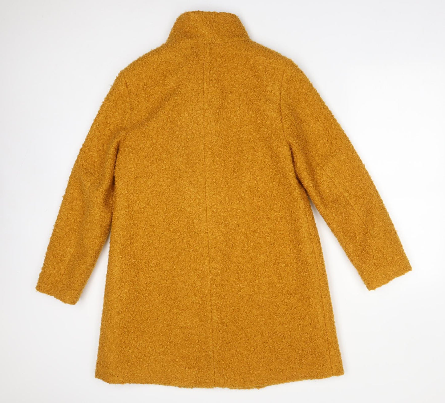 Preworn Womens Orange   Trench Coat Coat Size 12