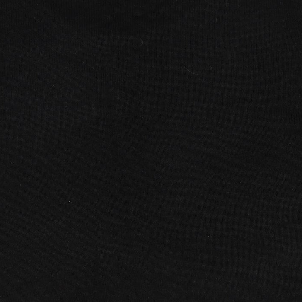 Peacocks Womens Black  Acrylic Pullover Sweatshirt Size XL   - CHRISTMAS