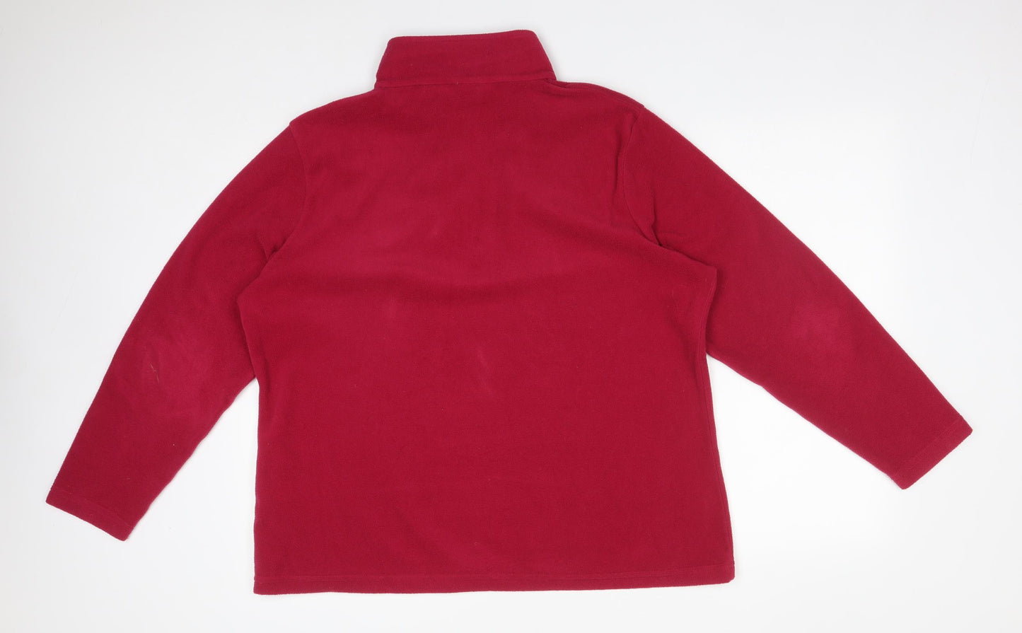 Regatta Womens Pink High Neck  Polyester Pullover Jumper Size 18