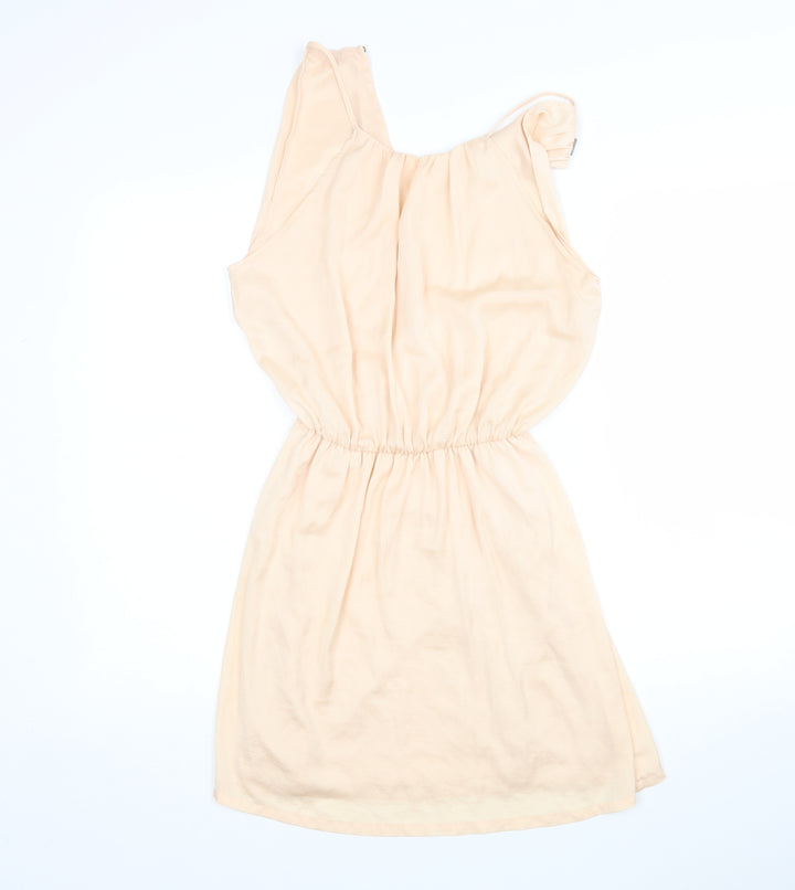 FOREVER 21 Womens Pink   Fit & Flare  Size S  Round Neck