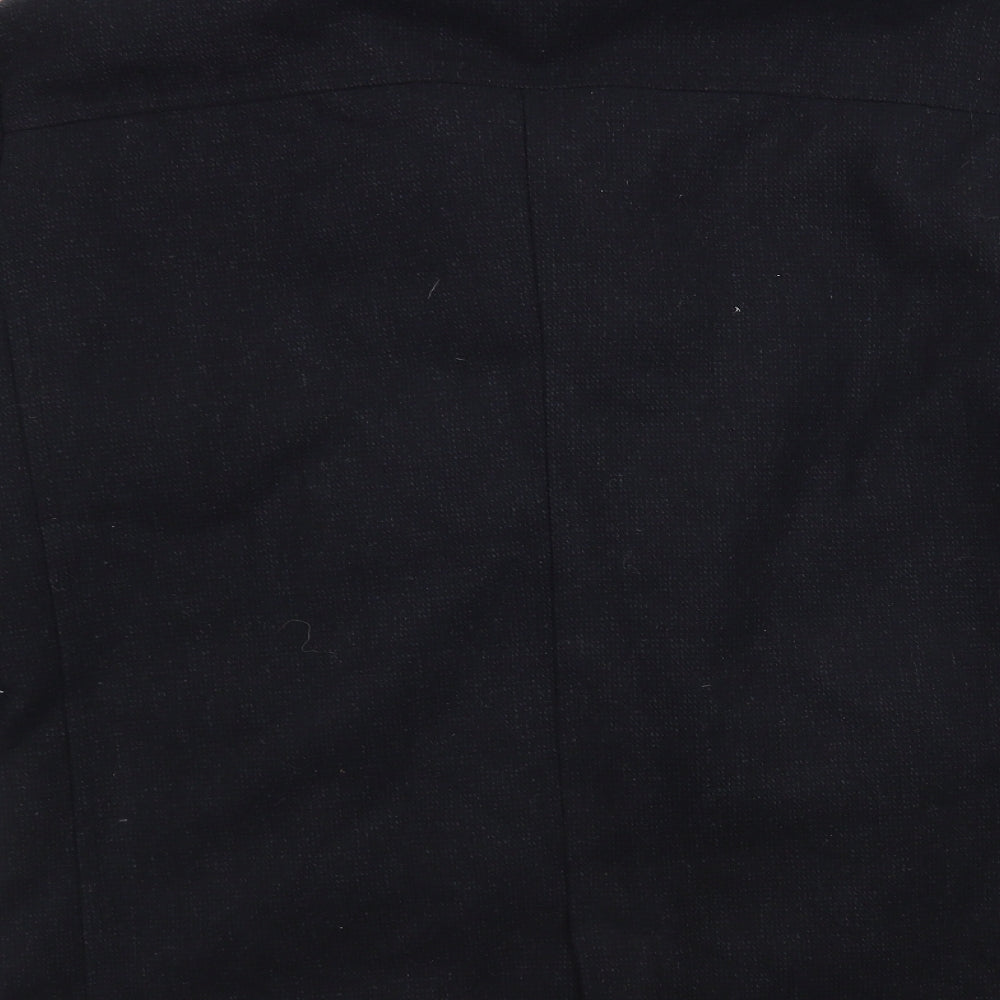 George Mens Blue   Overcoat Coat Size XL