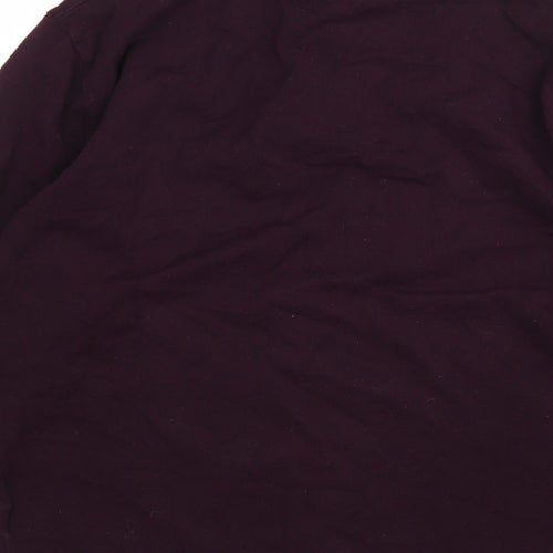 NEXT Mens Purple Round Neck  Cotton Pullover Jumper Size M