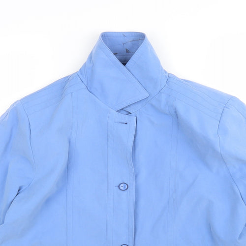 JBC Womens Blue   Overcoat Coat Size 16