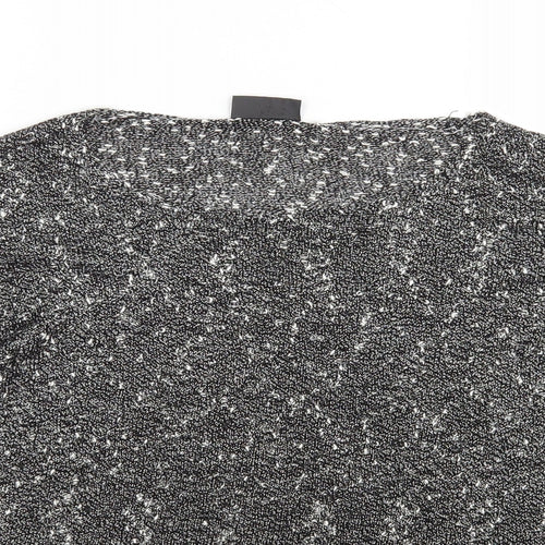 Alex & Co Womens Grey Round Neck  Acrylic Pullover Jumper Size 18