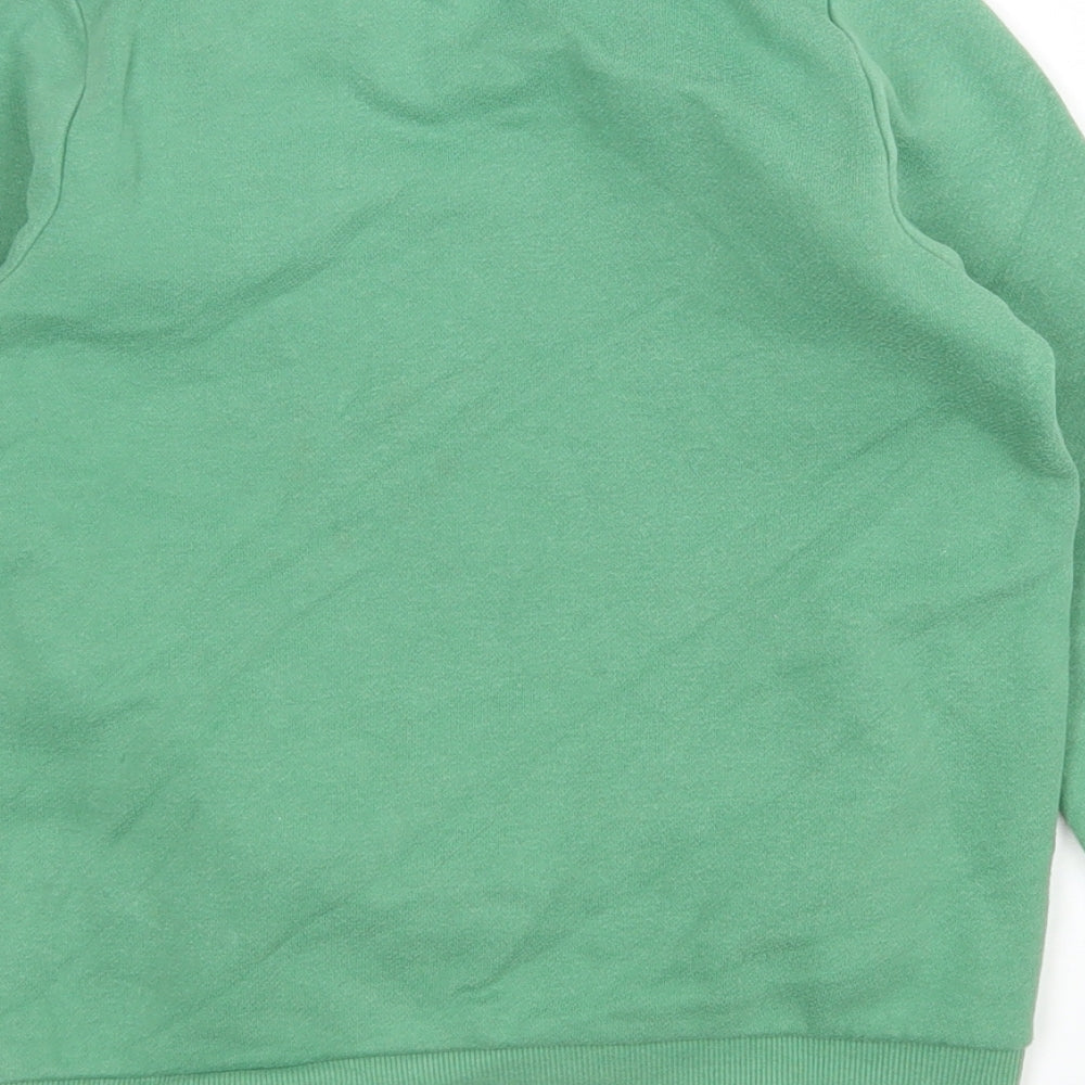 Nutmeg Boys Green  Cotton Pullover Sweatshirt Size 5-6 Years