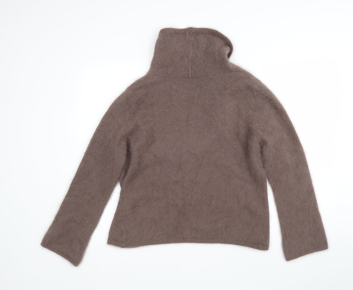 Monsoon Womens Brown V-Neck   Cardigan Jumper Size 18
