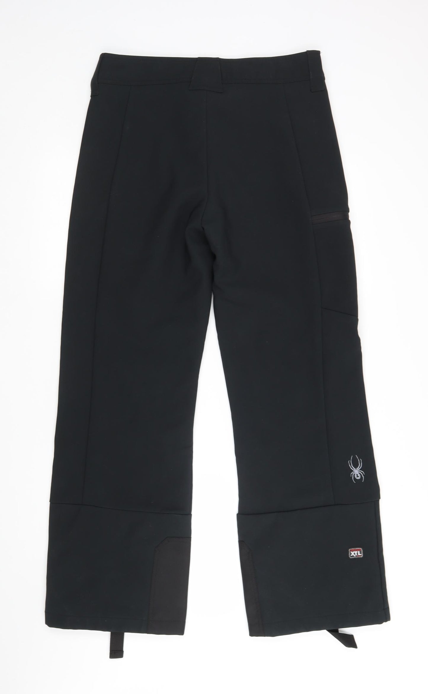 Spyder Mens Black  Polyester Snow Pants Trousers Size S L30 in Regular