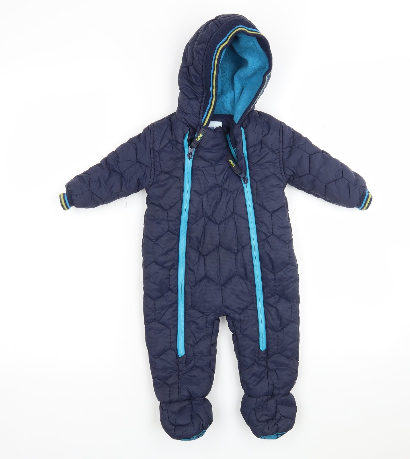 Ted Baker  Boys Blue   Rain Coat Snowsuit Size 3-6 Months