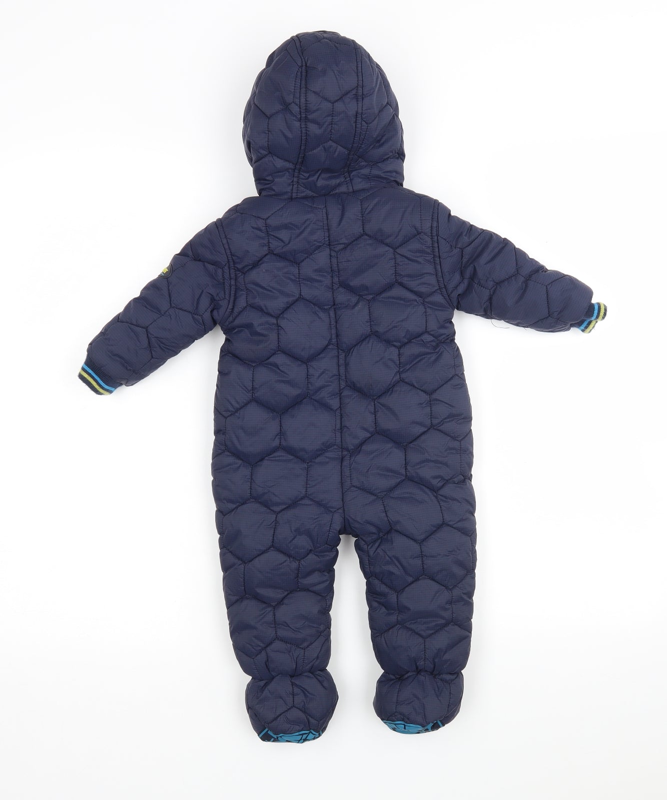 Ted Baker  Boys Blue   Rain Coat Snowsuit Size 3-6 Months