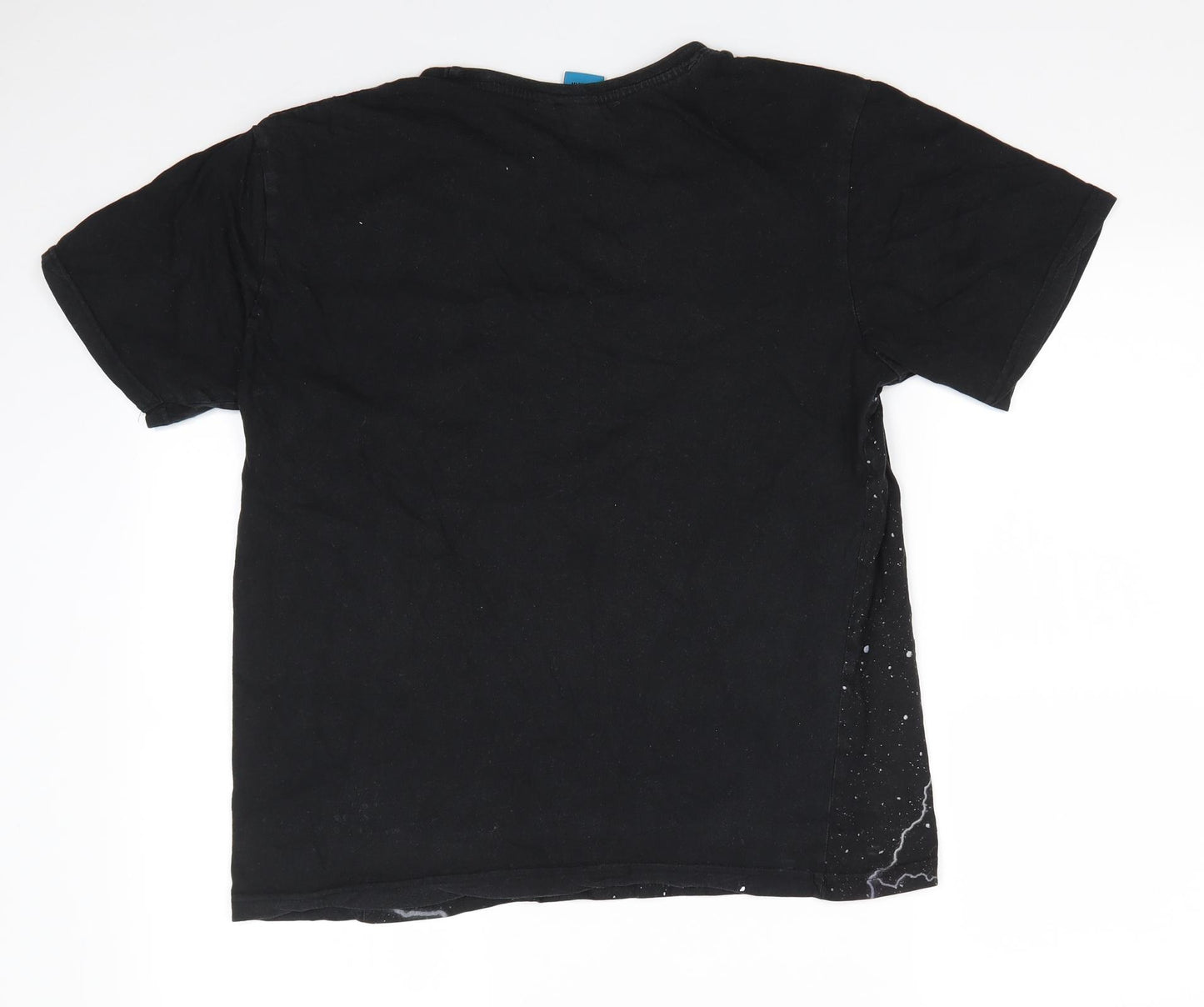 Cedar Wood State Mens Black  Cotton  T-Shirt Size M Round Neck  - Batman