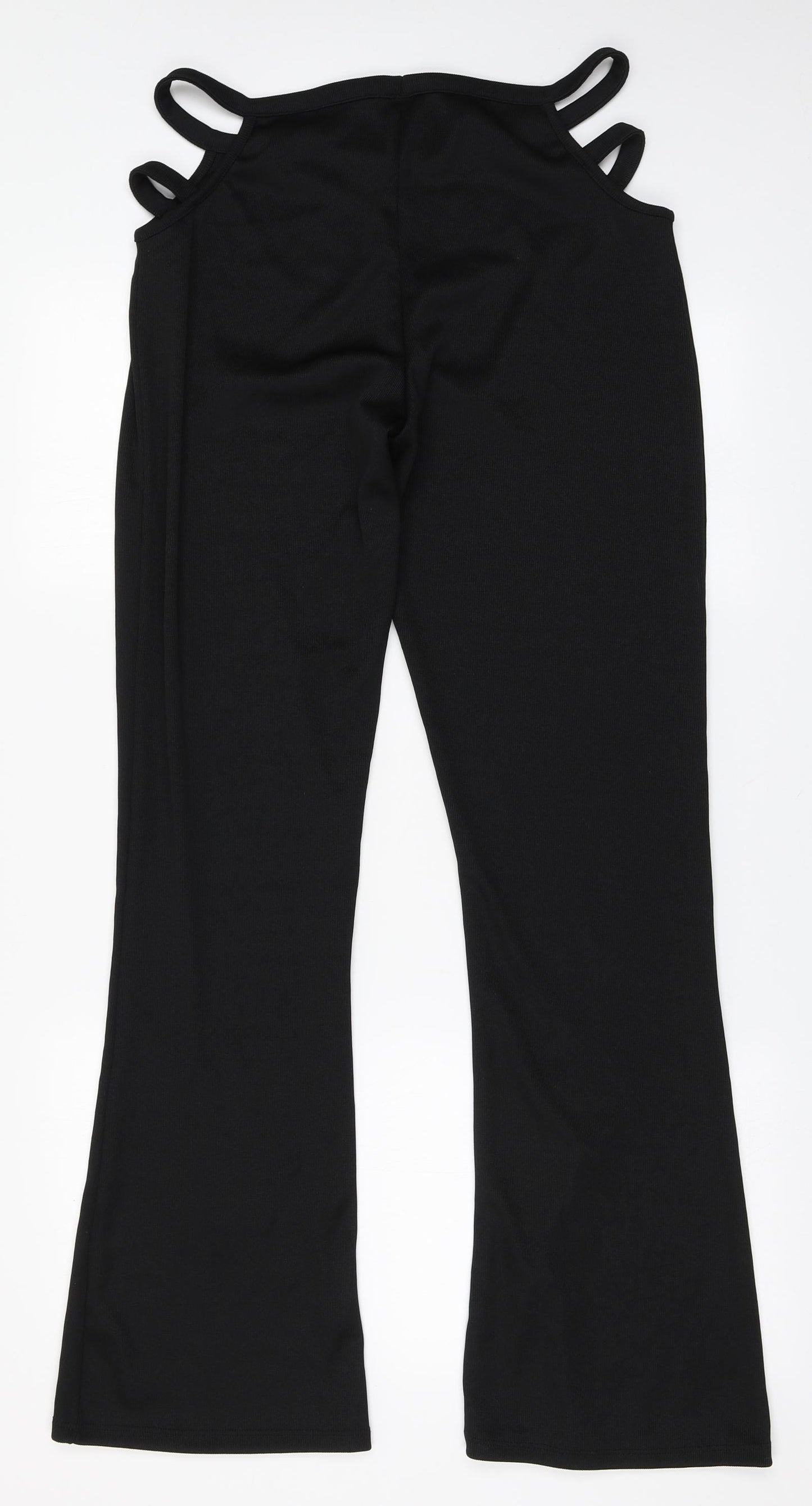 AsYou Womens Black  Polyester Trousers  Size 18 L32 in Regular