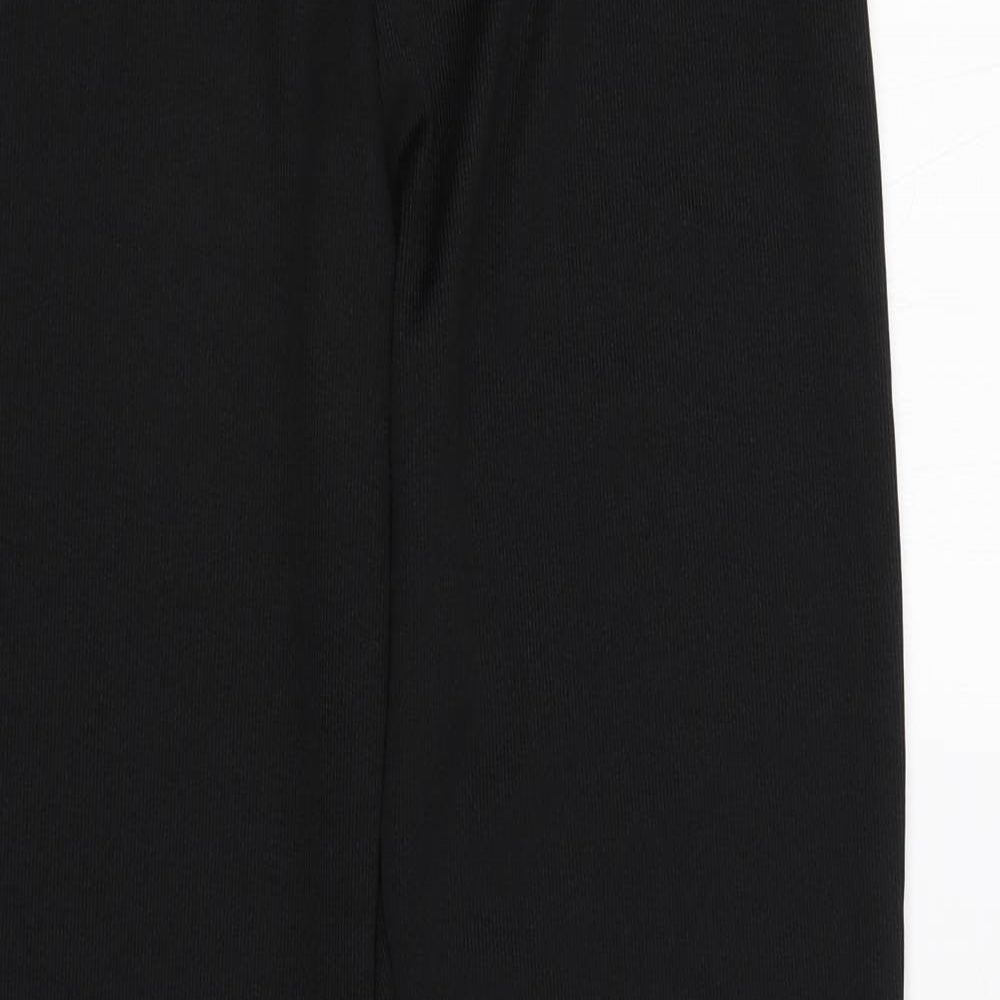 AsYou Womens Black  Polyester Trousers  Size 18 L32 in Regular