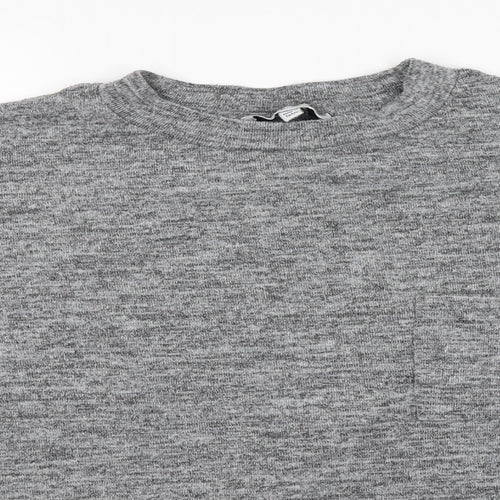 Capsule Womens Grey Round Neck  Polyester Pullover Jumper Size 16