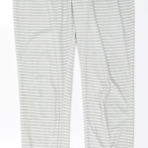 Boux Avenue Womens Pink Striped Polyester  Pyjama Pants Size 8