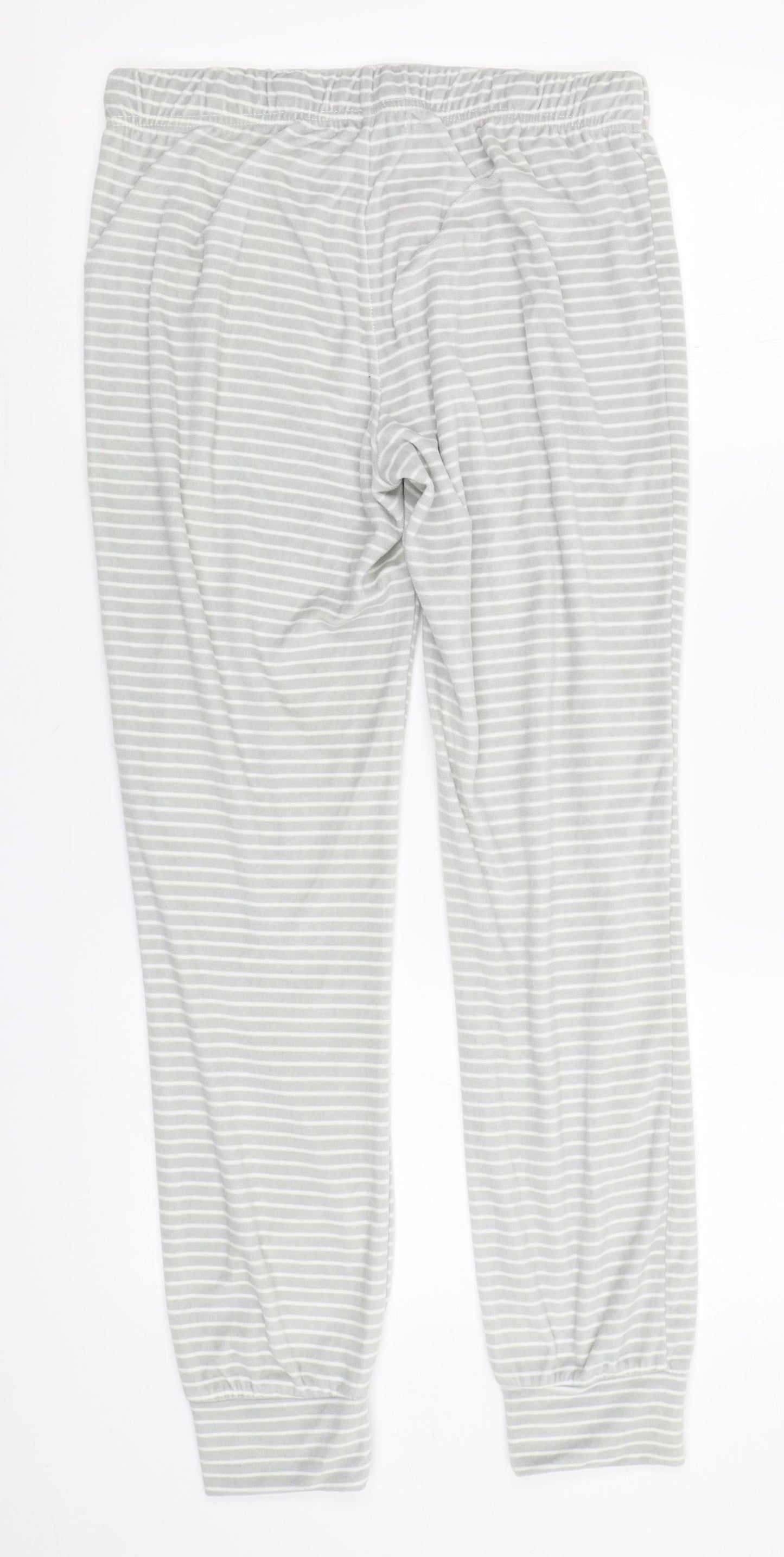 Boux Avenue Womens Pink Striped Polyester  Pyjama Pants Size 8