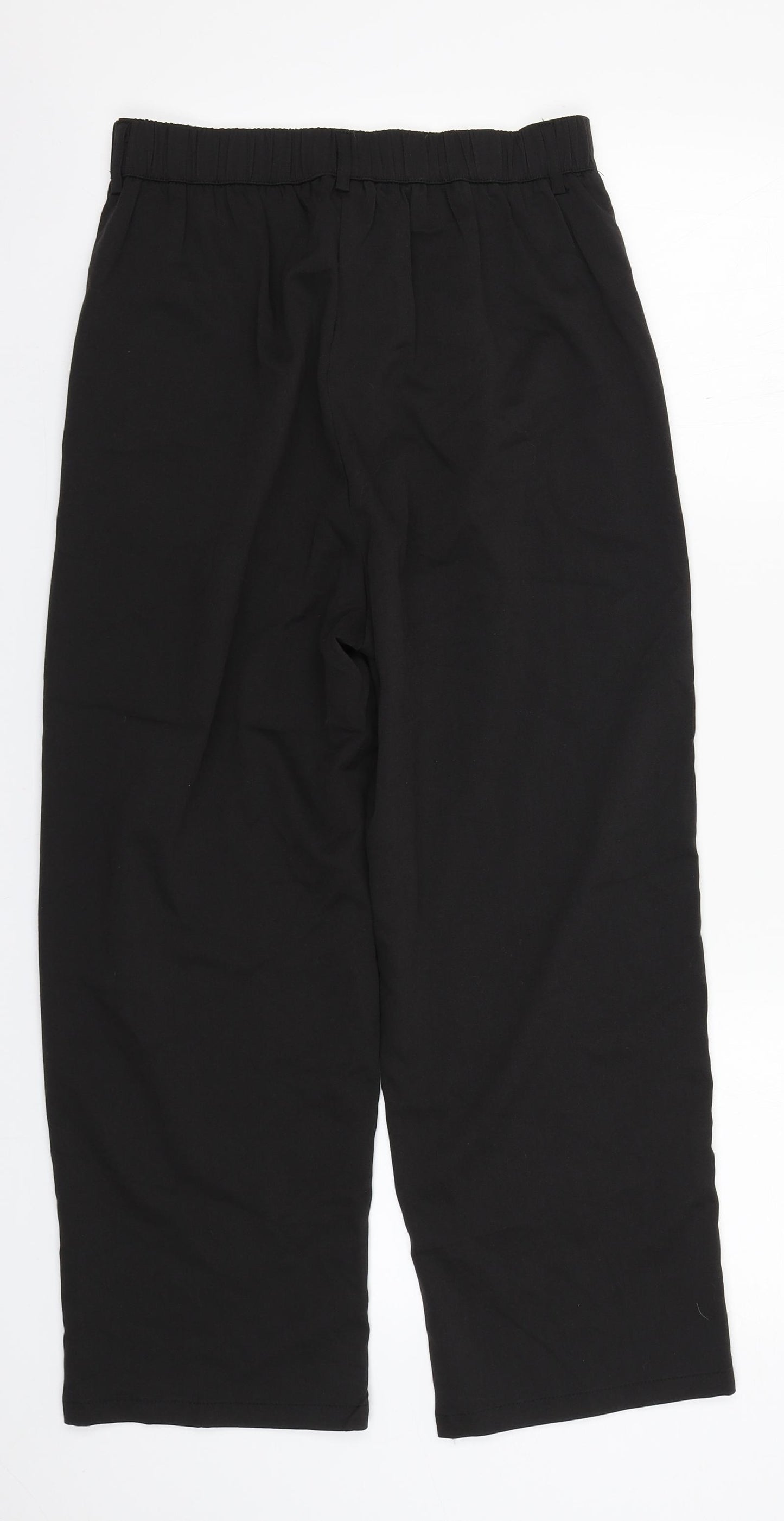 Preworn Womens Black   Trousers  Size 10 L23 in Regular