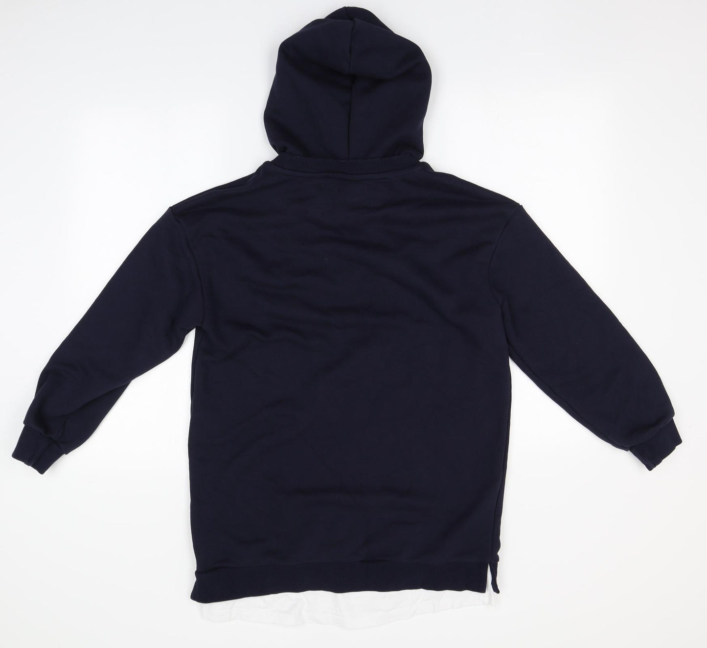 Preworn Girls Blue   Cape Hoodie Size 14-15 Years