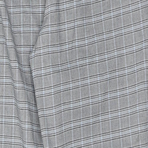 Preworn Girls Grey Plaid  Sweatpants Trousers  L22 in