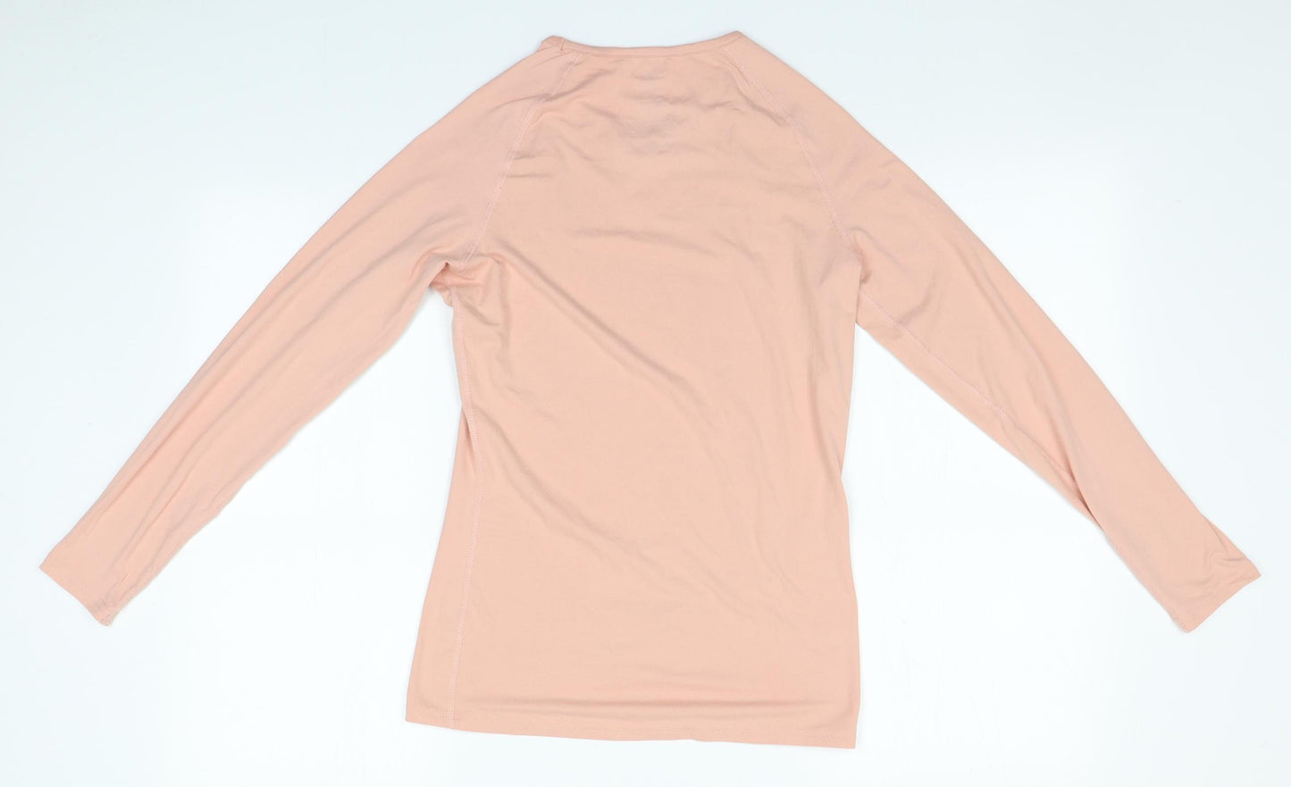 Crane Girls Pink  Polyester Basic T-Shirt Size 15-16 Years Round Neck