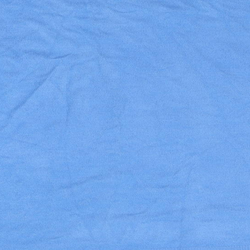 Blue Harbour Mens Blue V-Neck  Acrylic Pullover Jumper Size L