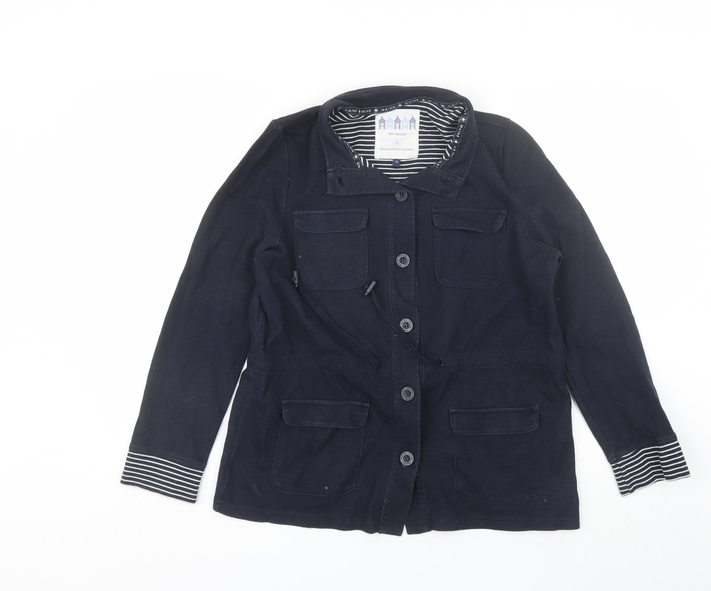 New England Womens Blue   Jacket  Size 16