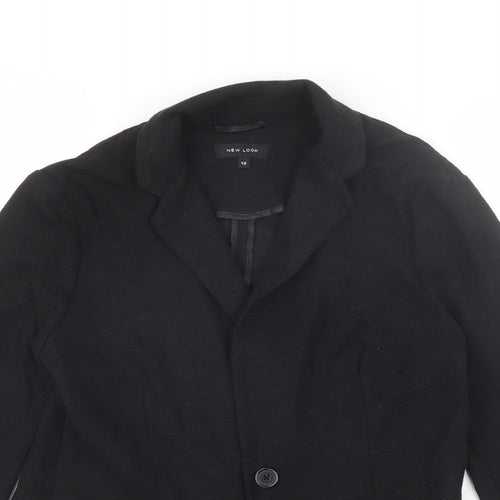 New Look Womens Black   Jacket  Size 12