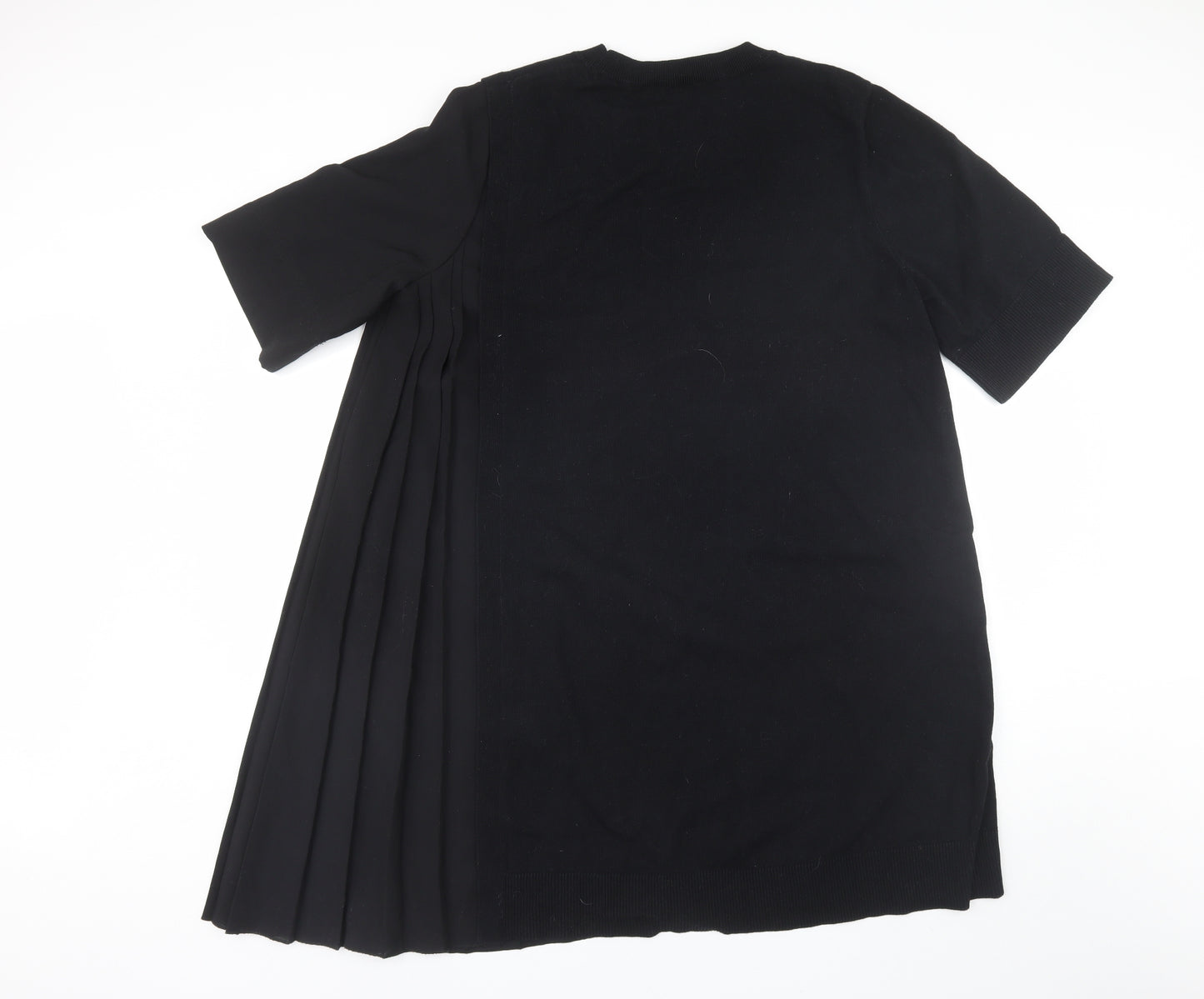 COS Womens Black  Cotton Shift  Size L  Round Neck