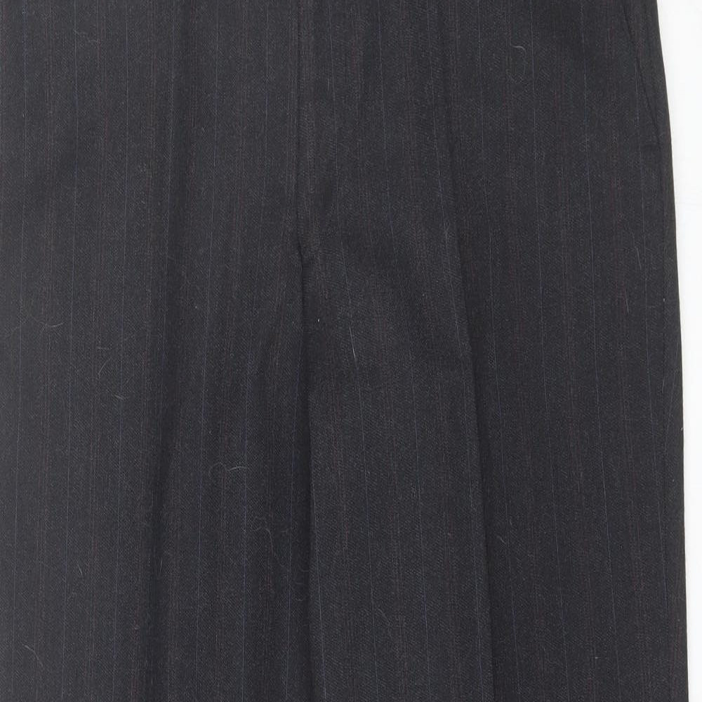 Canada Mens Grey  Wool Dress Pants Trousers Size 36 in L30 in Regular
