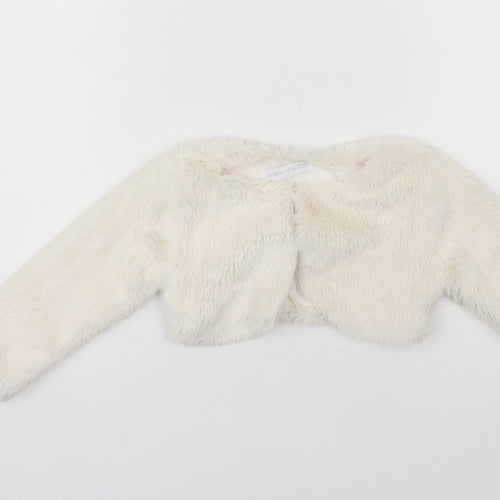 Miss Ebita Baby White   Jacket  Size 12 Months