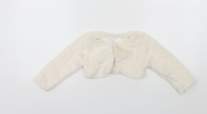 Miss Ebita Baby White   Jacket  Size 12 Months