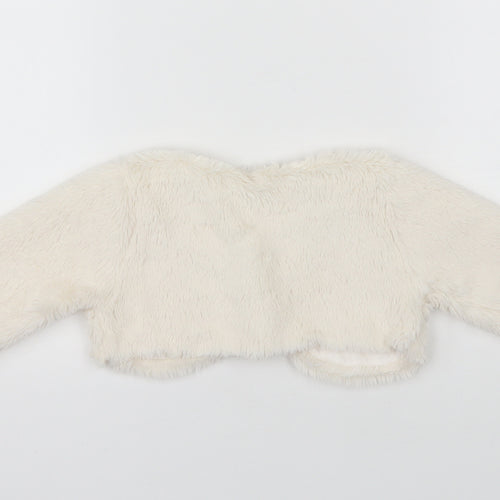 Miss Ebita Baby White   Jacket  Size 12 Months