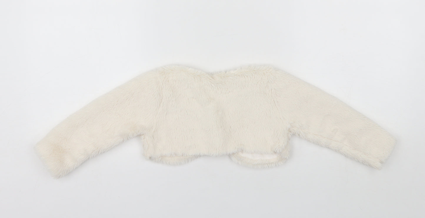 Miss Ebita Baby White   Jacket  Size 12 Months