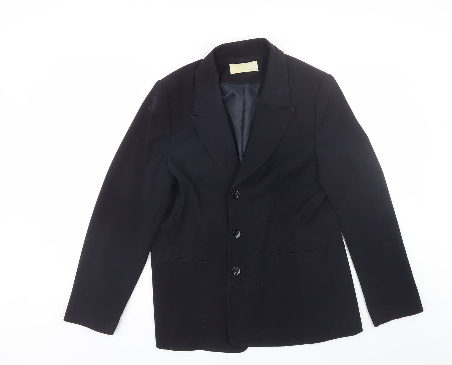 AMARANTO Womens Blue   Jacket  Size 16
