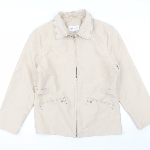 EWM Womens Beige   Jacket  Size 12