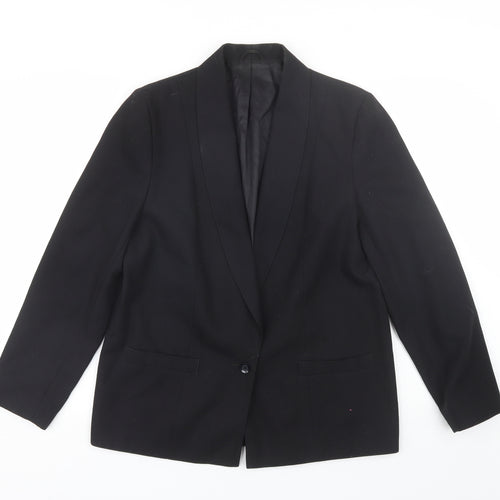 Littlewoods Womens Black   Jacket Blazer Size 12