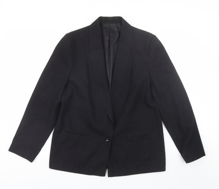 Littlewoods Womens Black   Jacket Blazer Size 12