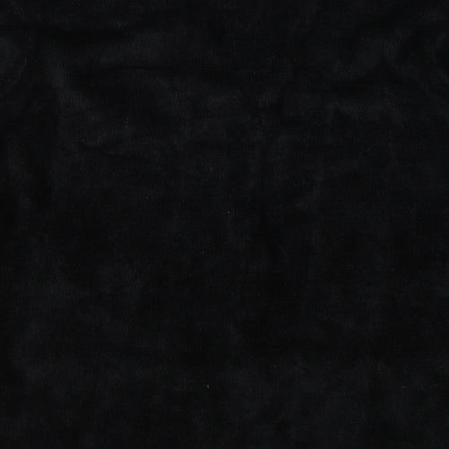 Donna Lewis Womens Black Round Neck  Viscose Pullover Jumper Size M