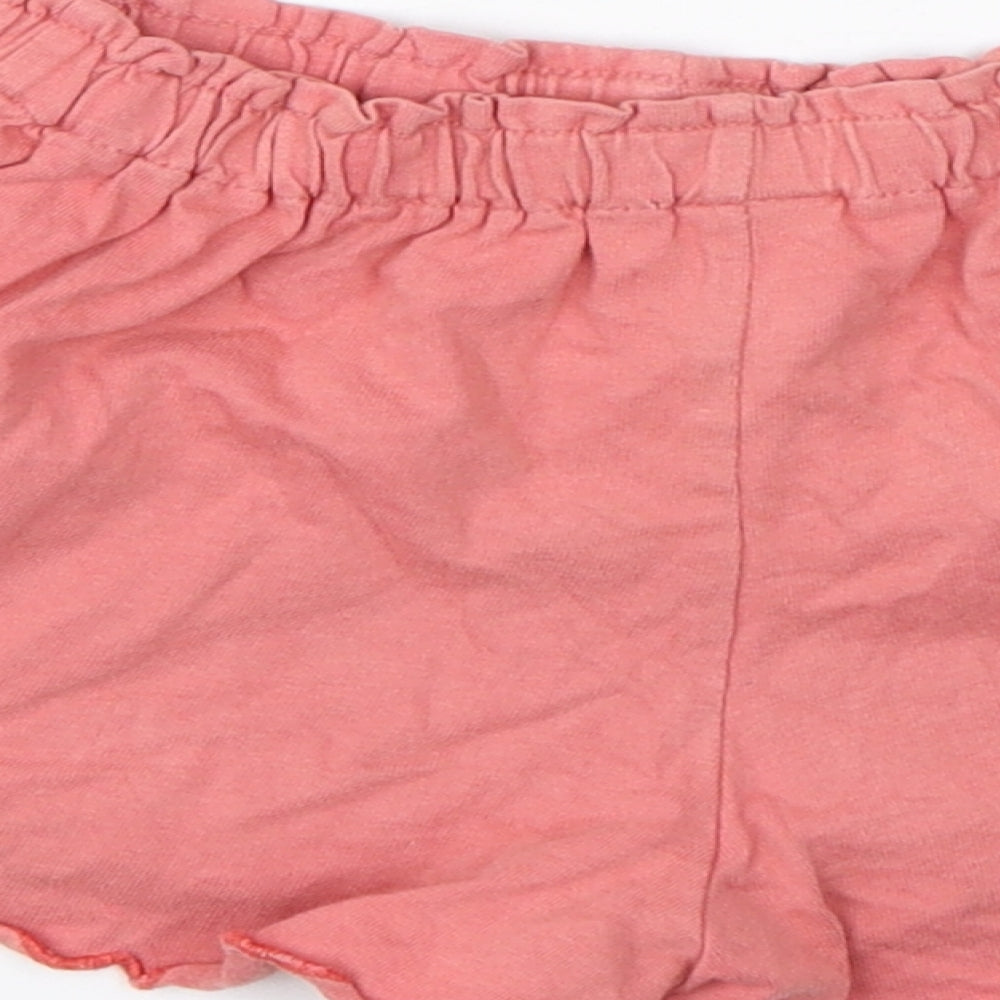 NEXT Girls Pink  Cotton Sweat Shorts Size 3-4 Years  Regular