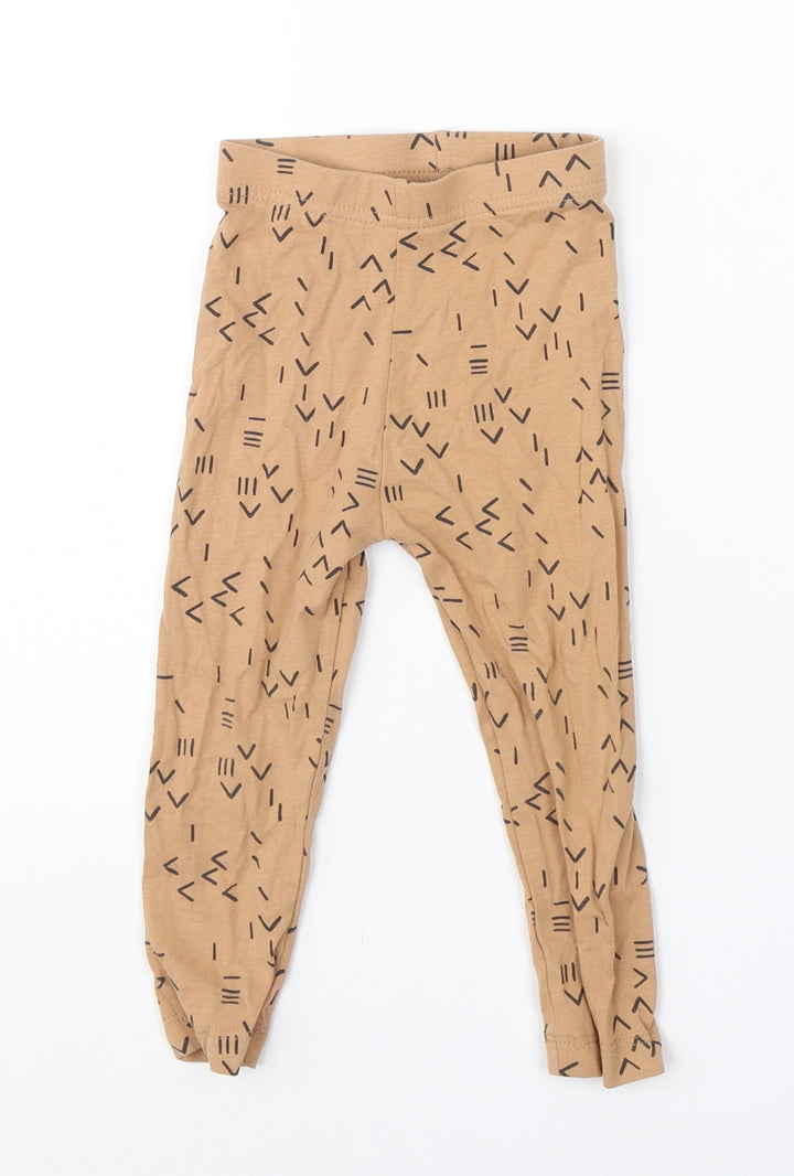 George Baby Brown  Cotton  Pyjama Pants Size 18-24 Months