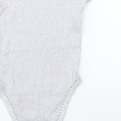 Pep & Co Girls Grey  Cotton Babygrow One-Piece Size 18-24 Months