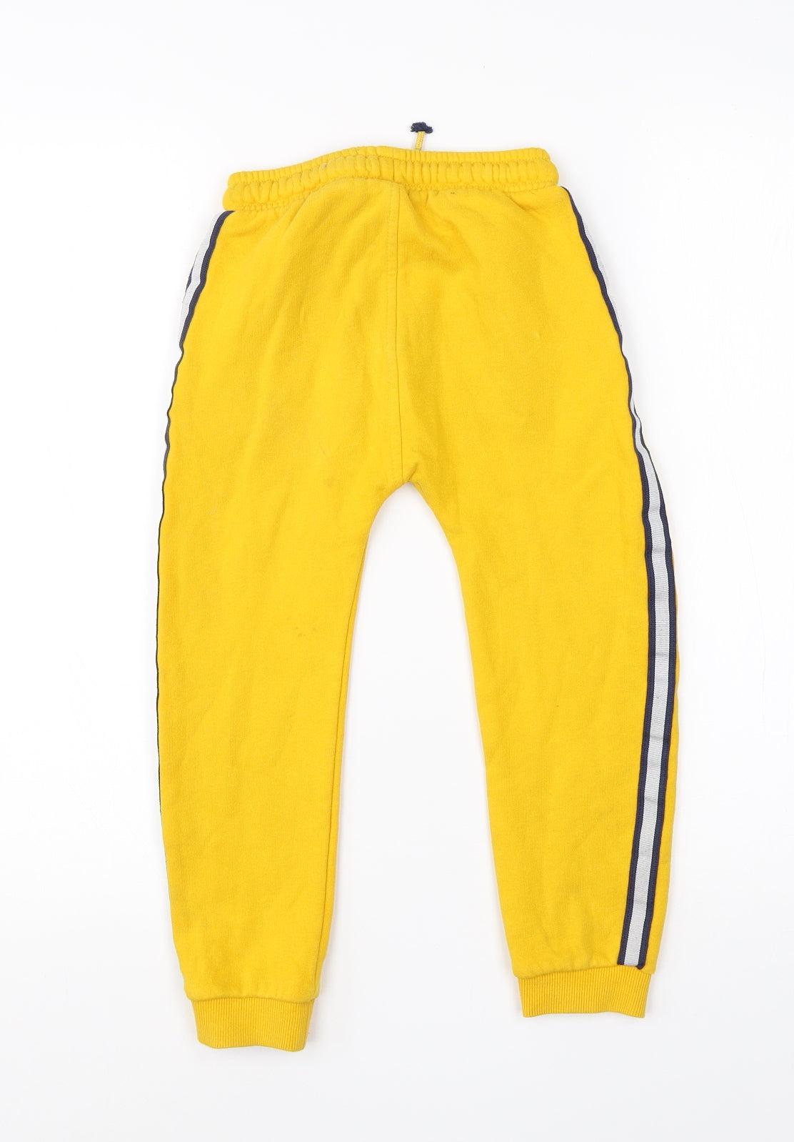 George Boys Yellow  Cotton Sweatpants Trousers Size 4-5 Years  Regular