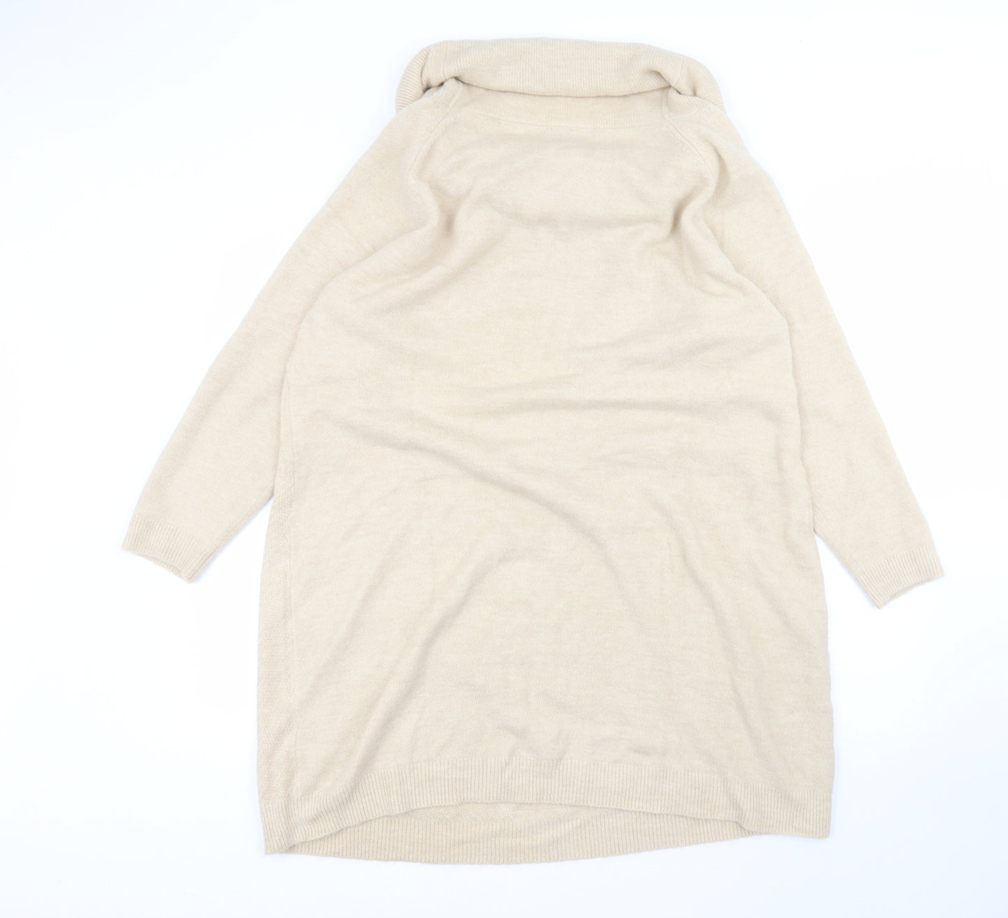 Avon Womens Brown Roll Neck  Acrylic Pullover Jumper Size 22