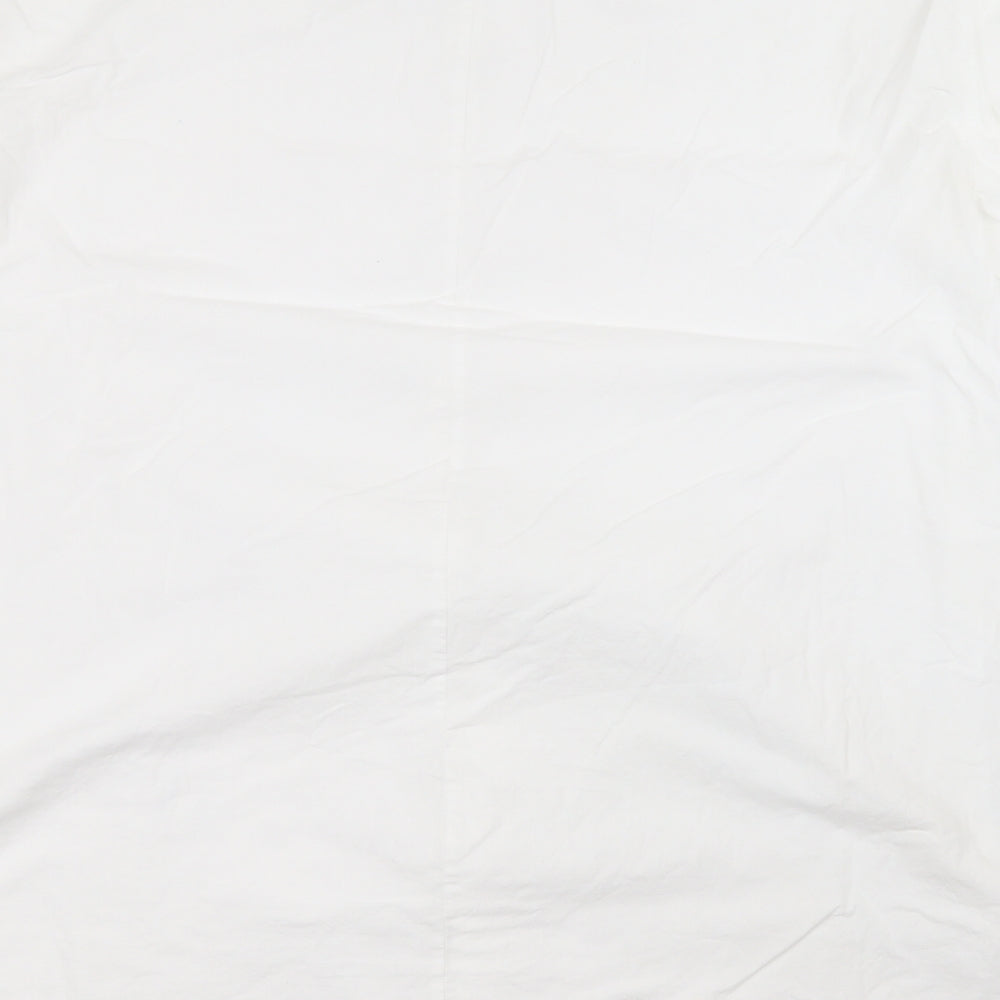 Primark Womens White  Cotton A-Line  Size 20  Collared