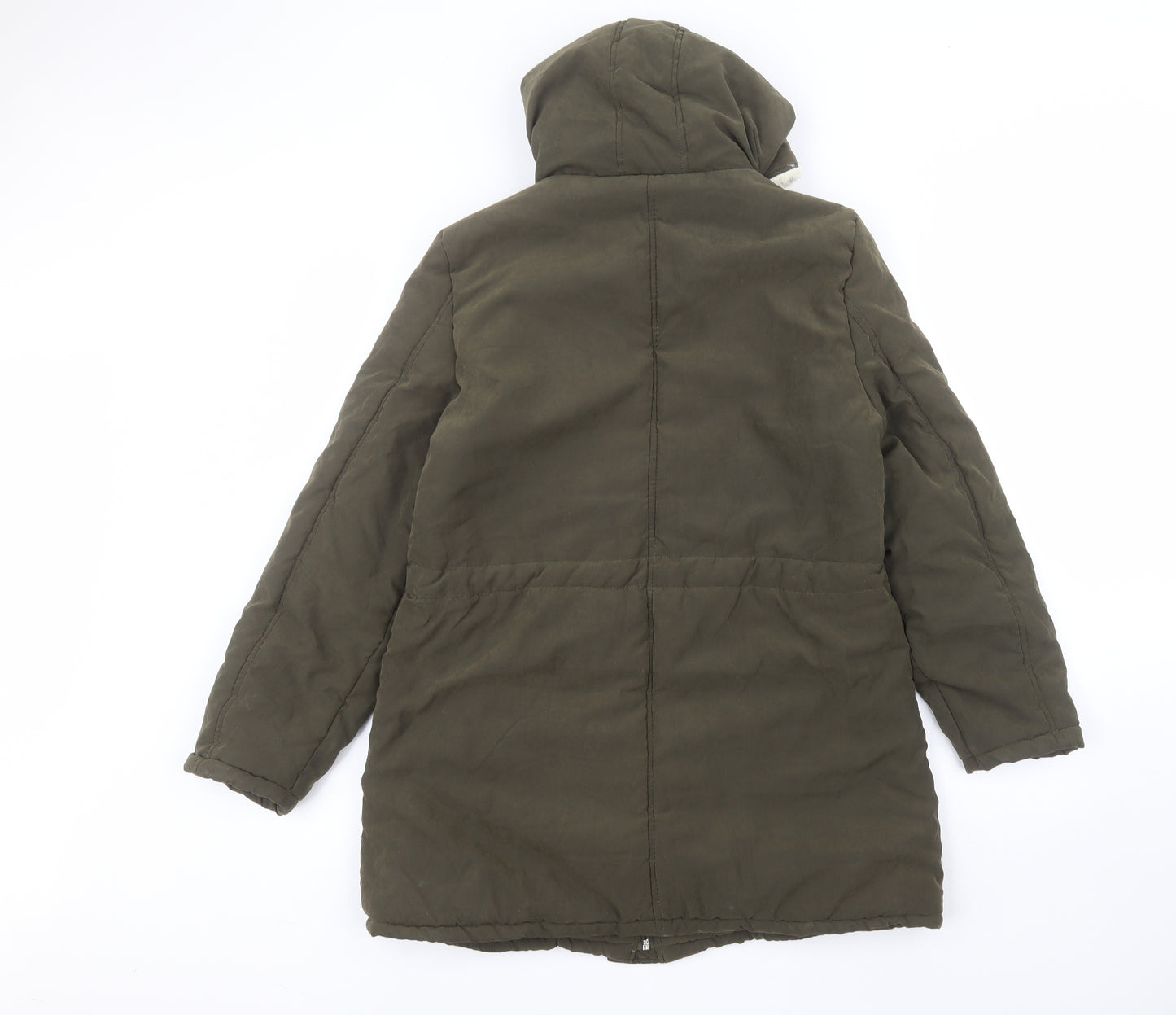 B.you Womens Green   Parka Coat Size 14