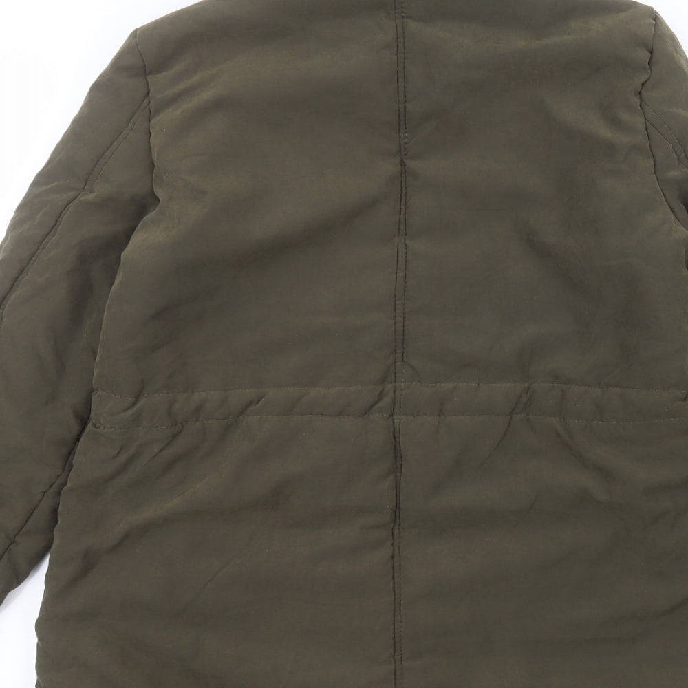 B.you Womens Green   Parka Coat Size 14