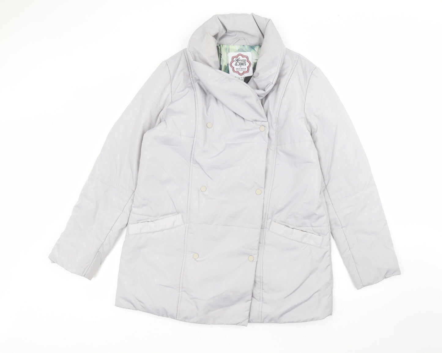 harvey & Jones Womens Grey   Jacket  Size 10