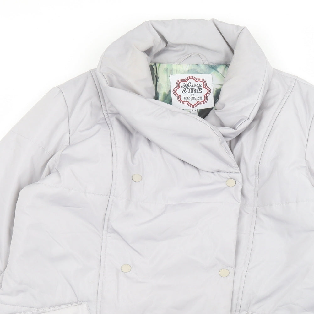 harvey & Jones Womens Grey   Jacket  Size 10