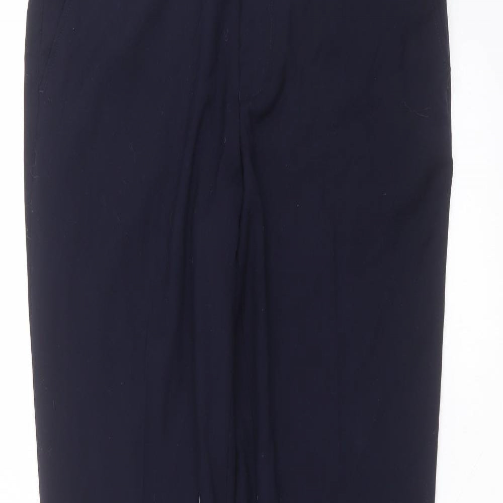 Primark Mens Blue  Polyester Trousers  Size 34 in L34 in Regular